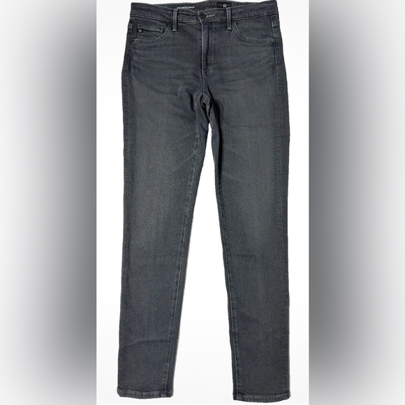 ⭐️AG Adriano Goldschmied The Stevie Slim Straight Women's Dark Jeans Sz 28R⭐️ - Picture 6 of 8